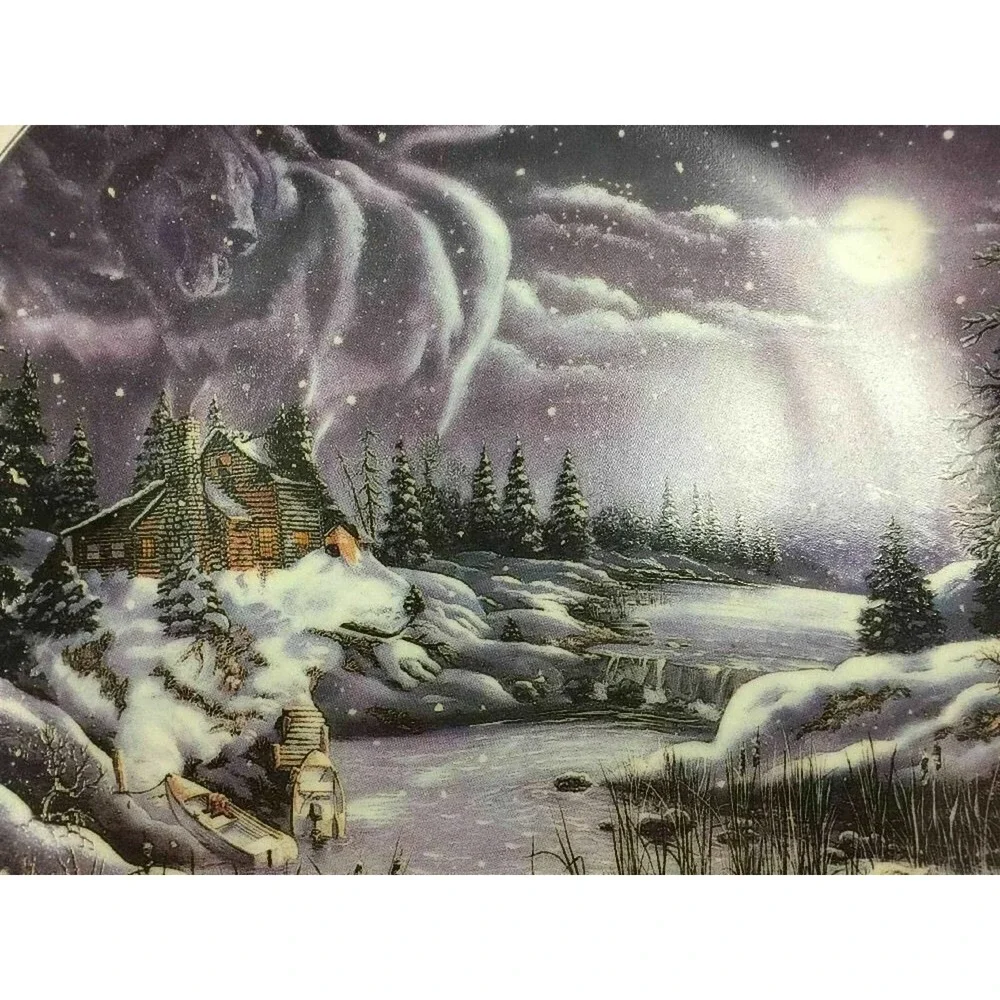 Bradford Exchange a Hidden World Collector Plate by Rusty Rust Vintage 1993